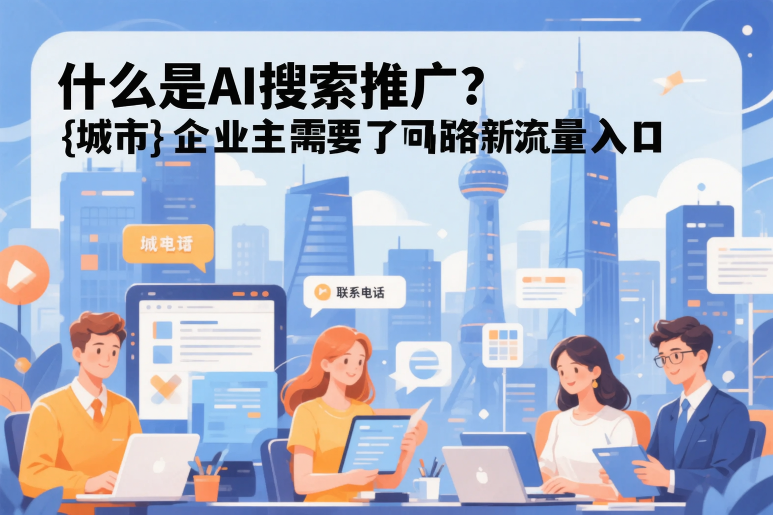 什么是AI搜索推广？江苏企业主需要了解的新流量入口