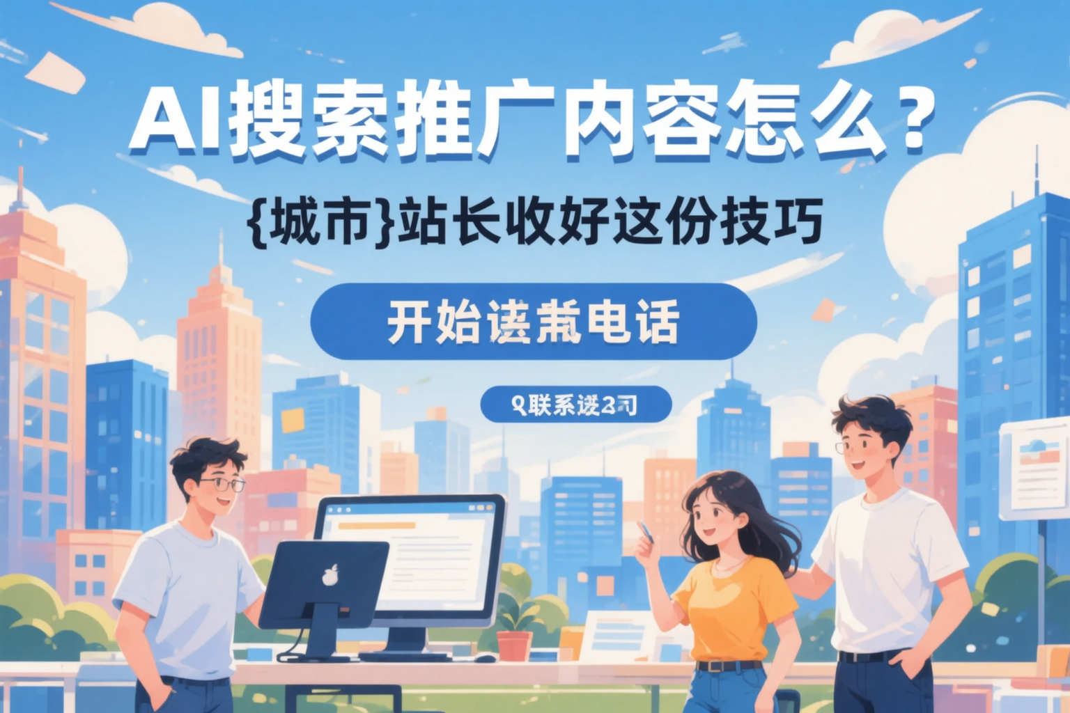 AI搜索推广内容怎么写？江苏站长收好这份技巧