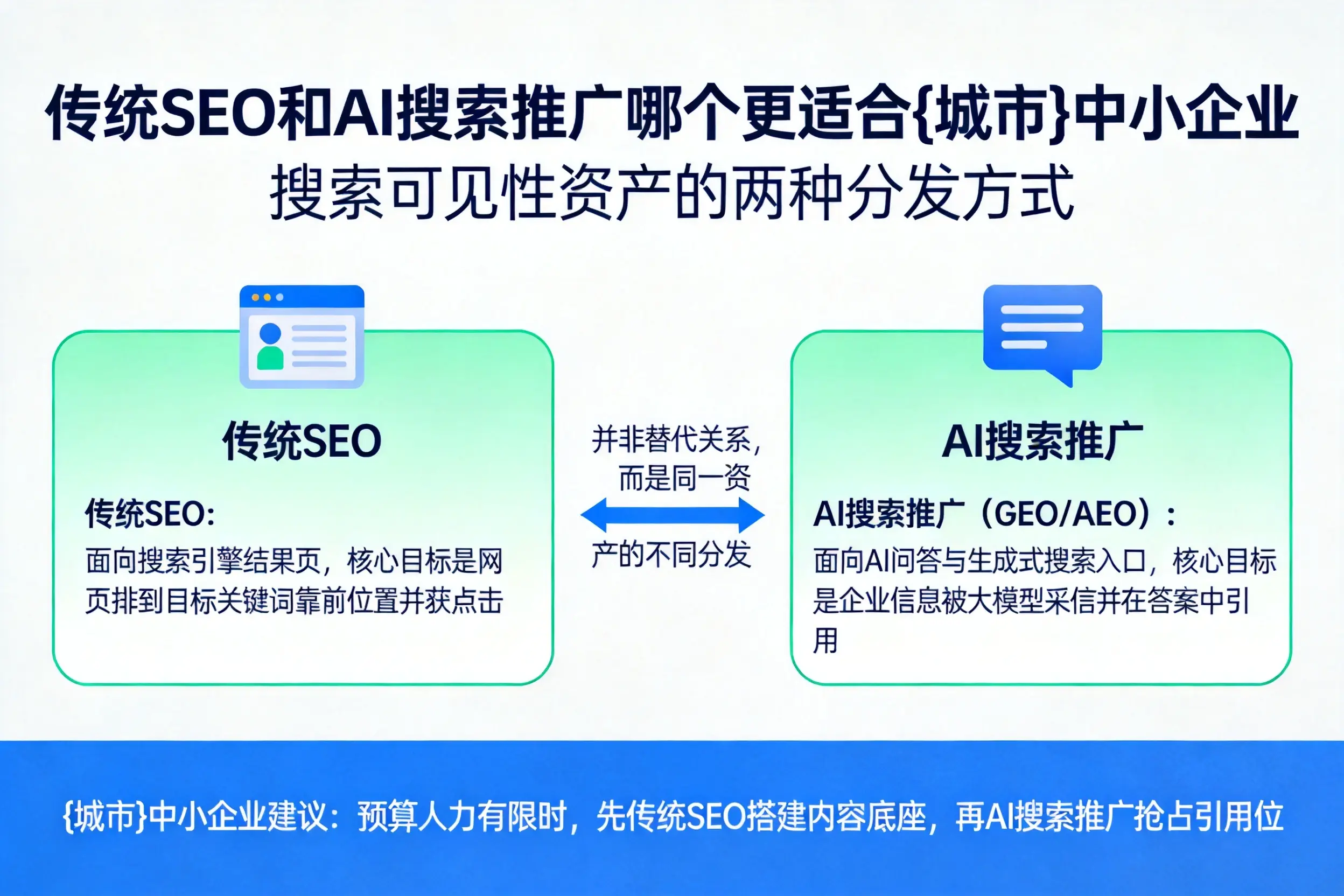 传统SEO和AI搜索推广哪个更适合江苏中小企业