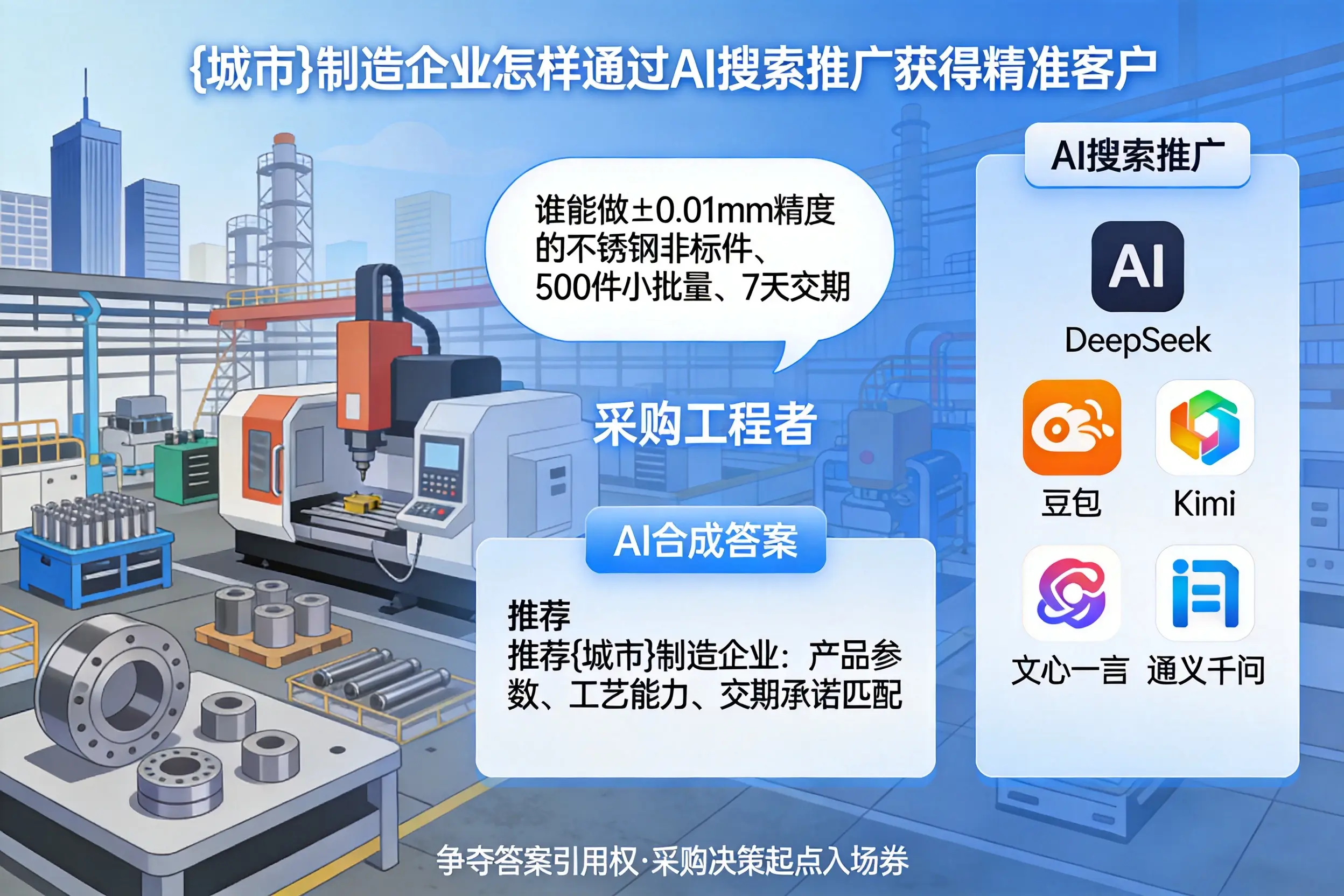 江苏制造企业怎样通过AI搜索推广获得精准客户