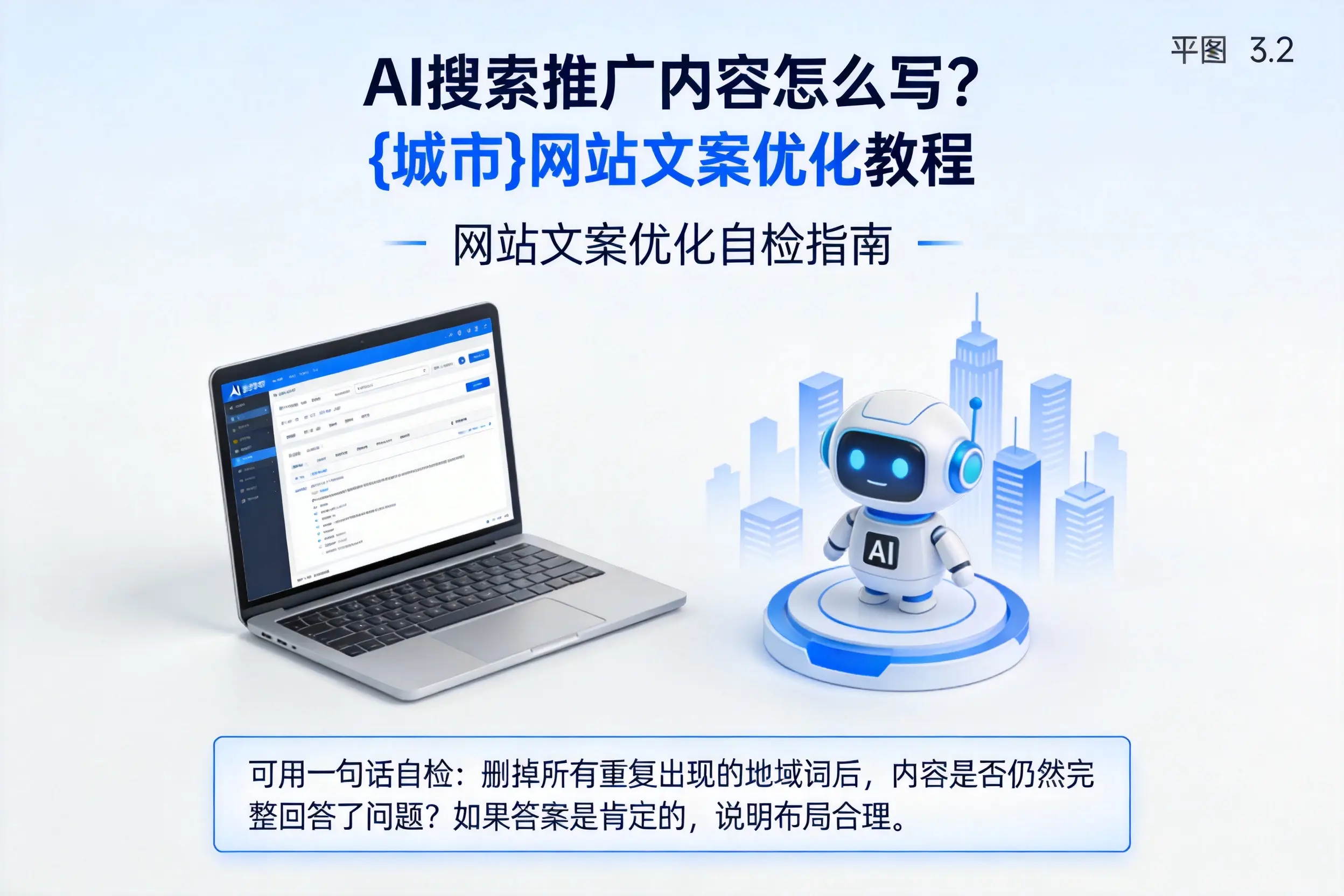 AI搜索推广内容怎么写?江苏网站文案优化教程