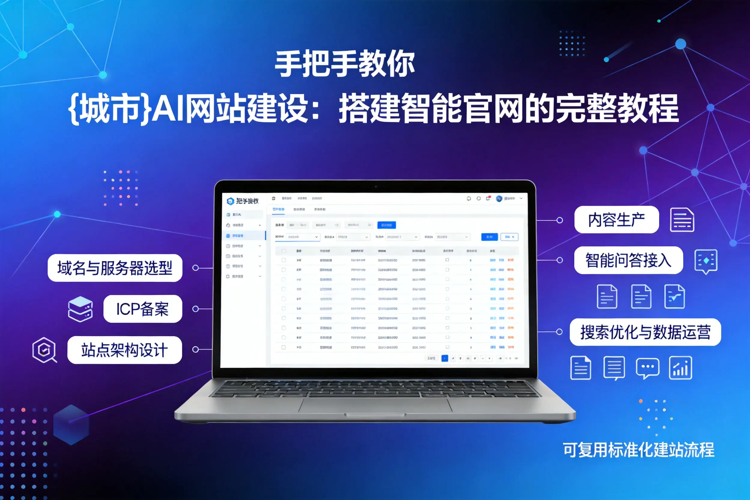 手把手教你江苏AI网站建设：搭建智能官网的完整教程