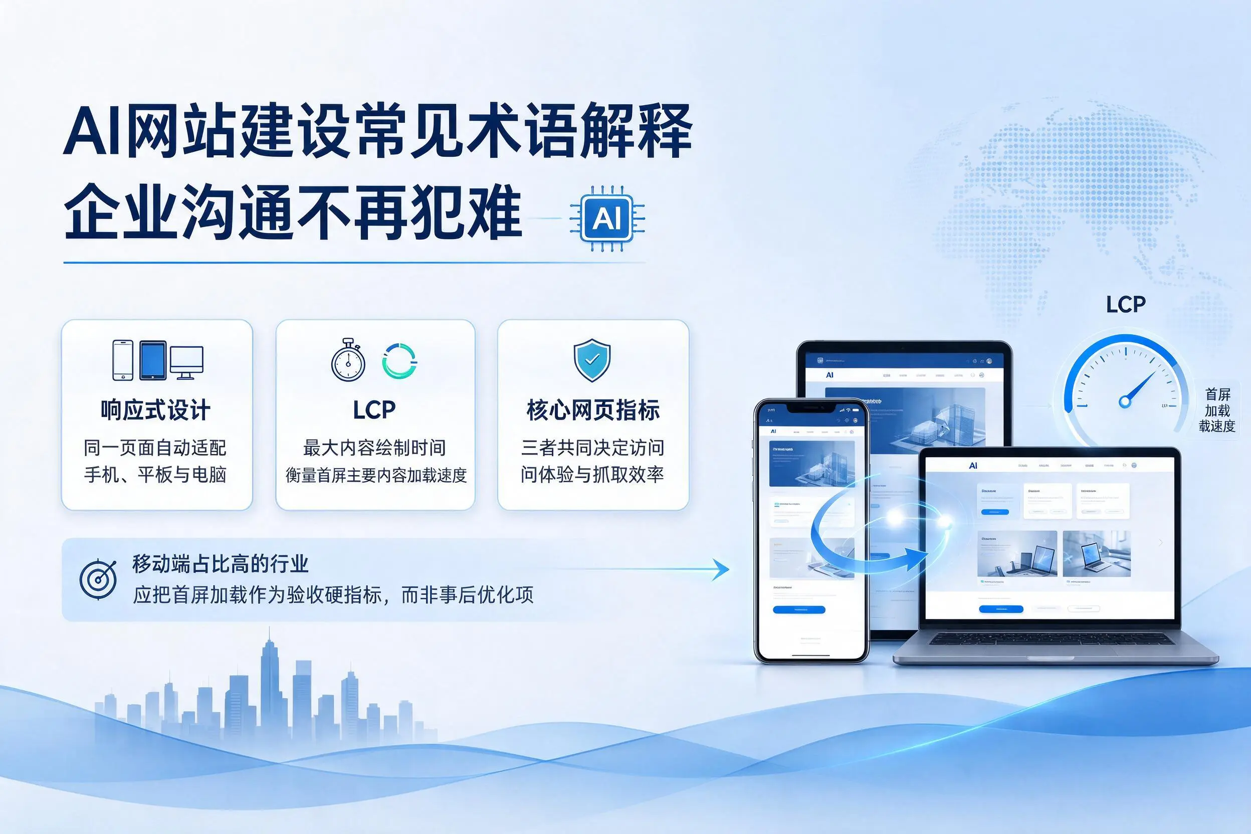AI网站建设常见术语解释，江苏企业沟通不再犯难