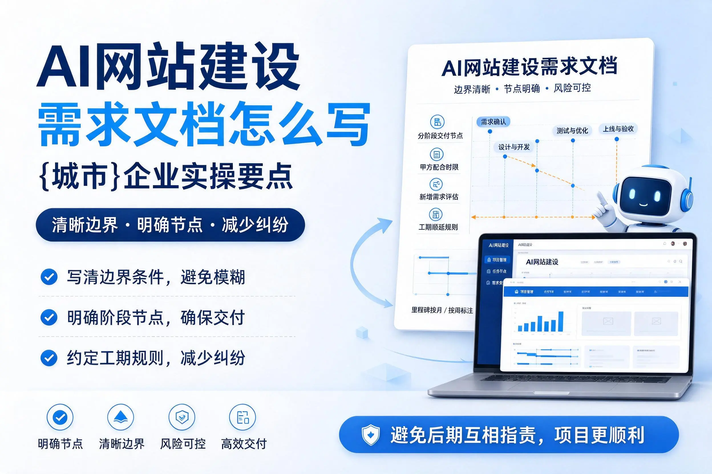 AI网站建设需求文档怎么写，江苏企业实操要点