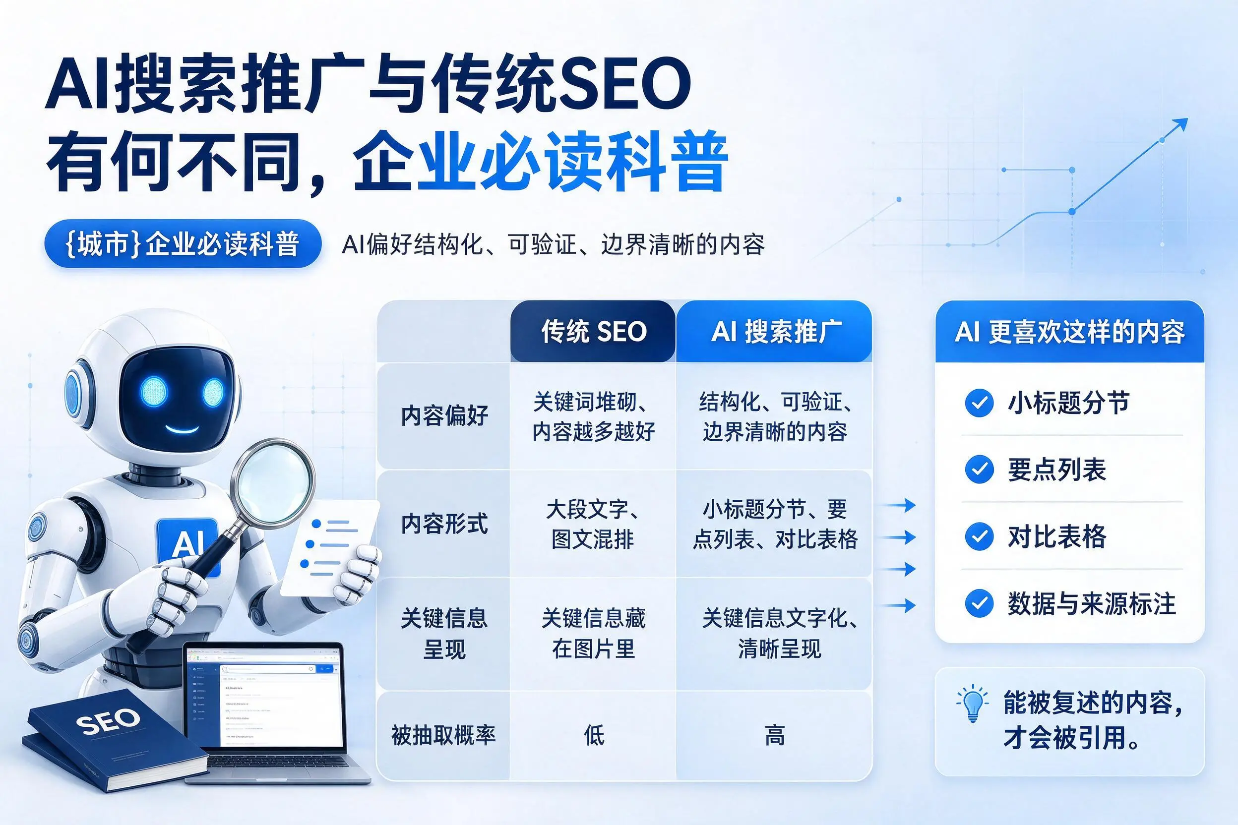 AI搜索推广与传统SEO有何不同,江苏企业必读科普