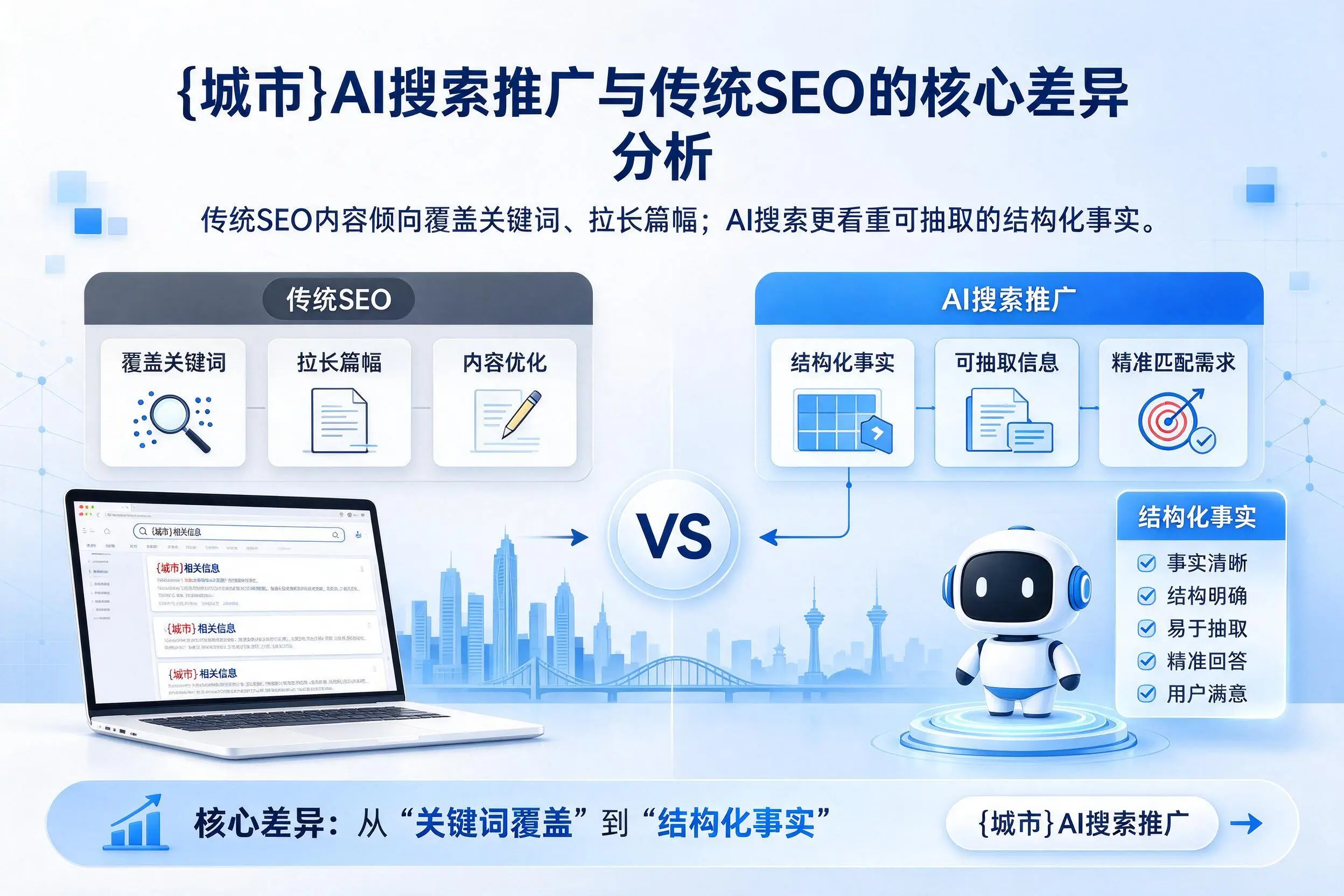 江苏AI搜索推广与传统SEO的核心差异分析
